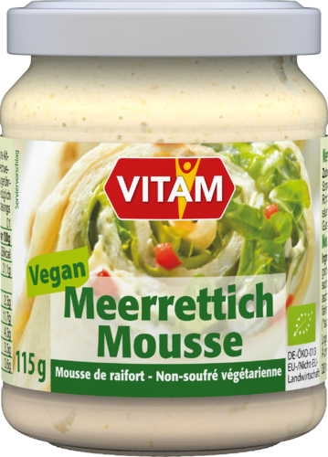 Meerrettich Mousse - vegan, bio